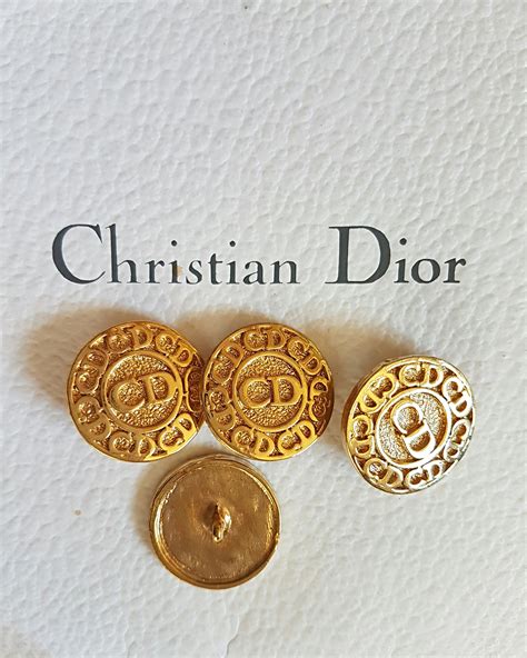 christian dior buttons